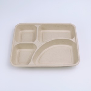 Para ir Bagazo de caña de azúcar Embalaje 2 3 4 Compartimentos Arroz Bento Desechable Restaurante <span class=keywords><strong>Take</strong></span> <span class=keywords><strong>Away</strong></span> Contenedor de comida Fiambrera - Product Image 4