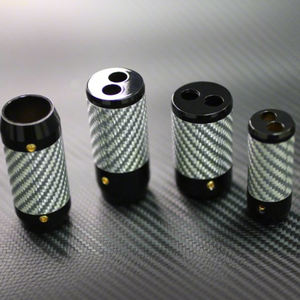 YIVO Audio DIY OEM HIFI-System Hi-End 14mm 16mm 2*8,5mm Massiv stahl Messing Koaxial Y Splitter Draht Kabel hose Stiefel Kupfer Metall - Product Image 3