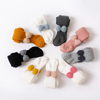 Collants pour enfants Bow Hot, collants en dentelle pour enfants en gros, collants pour enfants de qualité supérieure, collants en coton pour enfants
