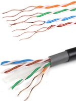 Haute Qualité Chat 6 Réseau Câble Utp Certificateur Cu Cca Hcca Cat6 Ethernet Extérieure Câble