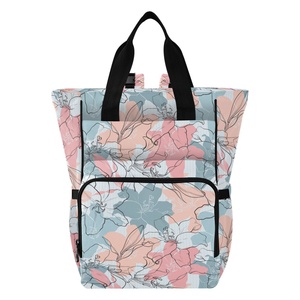 Hawaiian Custom Waterproof Mommy Nappy Bags Portable Baby <b>Backpack</b> Diaper Bag for <b>Children</b> Baby Diaper Caddy - Product Image 1