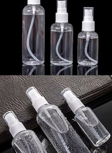 Spot Wholesale 30 50 100ml Fine Mist <b>Spray</b> <b>Bottles</b>, Empty <b>Plastic</b> Liquid Refill <b>Bottles</b> for Alcohol - Product Image 5
