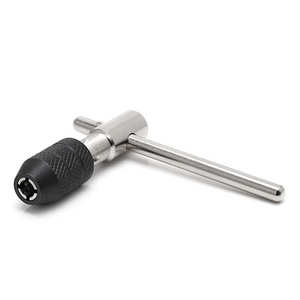 <span class=keywords><strong>Kit</strong></span> trapano per rubinetti filettati a vite manuale tipo T 5 pezzi M3 M4 M5 M6 Set con utensili manuali per chiavi - Product Image 6