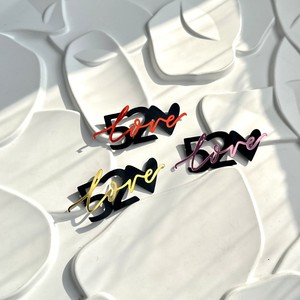 Honey And Sweetness <b>Acrylic</b> Cake Decorations 520 Valentine's Day Birthday Qixi Festival Couple Confession Cake Plugin - Product Image 2