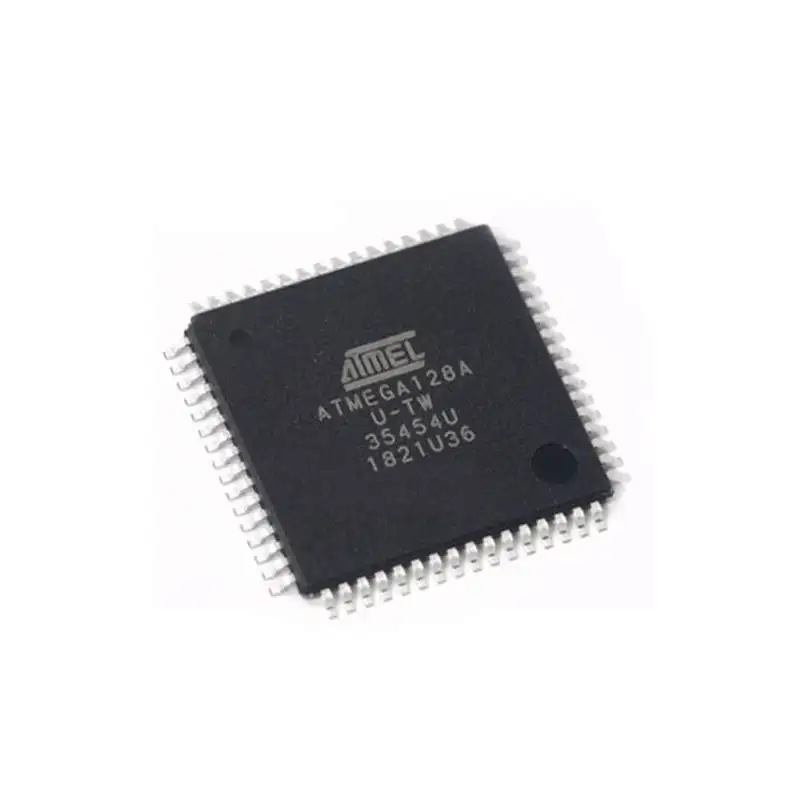 ATMEGA128A-AU IC asli baru komponen elektronik MICROCHIP ATMEL MCU sirkuit terintegrasi ATMEGA128A