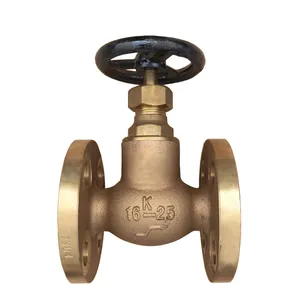 China Bronze Globe Valve Manufacture JIS F7303 16k Dn40 Bronze Steam Globe Valve One way Globe Valve