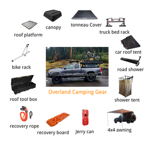 Bộ dụng cụ nội thất đặc biệt bằng nhôm-magiê <span class=keywords><strong>4WD</strong></span> Overland dành cho xe bán tải 4x4, hộp chở hàng, ray trượt, khay chở hàng phía sau có thể trượt ra - Product Image 6