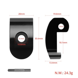 Crochet de pliage renforcé pour trottinette électrique, compatible avec les trottinettes M365 1S Pro, avec boucle de pliage rigide et épaissie - Product Image 2