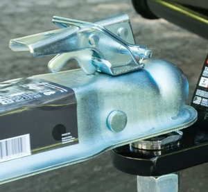 2 "3500lbs Trailer <span class=keywords><strong>Coupler</strong></span> Repair Kit Verzinkte Kupplung Ersatz verriegelung mit Kette - Product Image 6