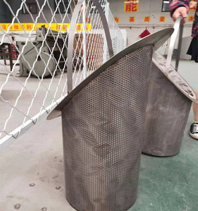 Nhà máy bán tùy chỉnh thực hiện 2 lớp thép không gỉ 304 Lọc giỏ với xử lý - Product Image 6