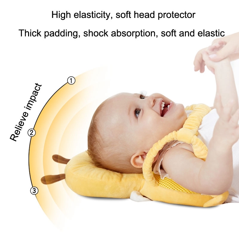Cute Animal Baby Head Protector Pillow – Anti-Fall Safety Backpack - View 2
