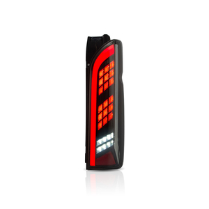 Accesorios de luz trasera de coche para <span class=keywords><strong>Hiace</strong></span> 2005-2018 LED, luces traseras automáticas, actualización de todas las nuevas lámparas traseras dinámicas, accesorios de gran oferta - Product Image 1