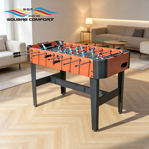 S.Q.F Mesa <span class=keywords><strong>de</strong></span> <span class=keywords><strong>Futbolín</strong></span> <span class=keywords><strong>Profesional</strong></span> <span class=keywords><strong>de</strong></span> Madera, Tamaño Pequeño, Juego <span class=keywords><strong>de</strong></span> Mesa Interactivo <span class=keywords><strong>de</strong></span> Alta Calidad, Entretenimiento Familiar - Product Image 2