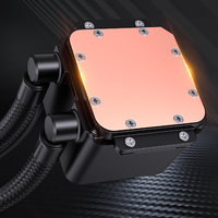 LOVINGCOOL pendingin komputer 360MM, pendingin air blok game PC Kit pendingin cair prosesor air untuk LGA 115X/1700