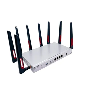 Routeur Wifi 6 5G 802.11ax 1800Mbps Gigabit 4G 5G Lte Cat 20 Modem routeur Wifi 6 5G avec emplacement pour carte SIM