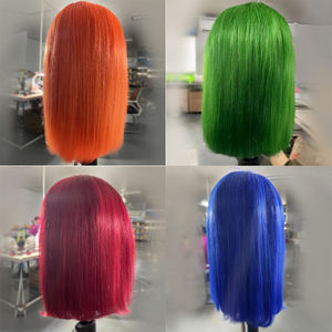 <span class=keywords><strong>Meches</strong></span> Péruvienne Vente en Gros 100% Remy Cheveux Brésiliens Non Transformés Full Lace Perruques Alibaba Cheveux Produit 130% Densité - Product Image 5