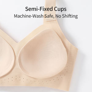 <span class=keywords><strong>Reggiseno</strong></span> Femminile all'Ingrosso, Taglia Grande per Seno Abbondante, Stile Quotidiano, Comodo Push-up Senza Cuciture per Donne - Product Image 5