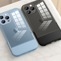 Coques de téléphone en gros pour iPhone 18, 17, 16, 15, 14 Pro Max, 13, 11, 12, X et étuis de protection mobile avec béquille et protection d'appareil photo