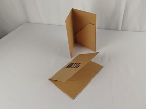 Emballage d'enveloppe kraft recyclable porte-fichier <span class=keywords><strong>en</strong></span> papier Journal <span class=keywords><strong>de</strong></span> voyage cahier passeport taille porte-carte pochette rangement <span class=keywords><strong>de</strong></span> poche - Product Image 2
