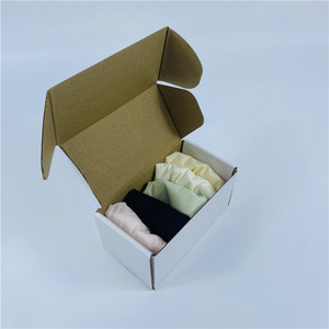 Cheap Price Corrugated Board Paper Folding Box For Underwear Socks Packaging