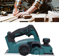 Vente chaude 1200W sans brosse 220V rabot à bois électrique rabot à bois profondeur ménage banc électrique rabots sans fil