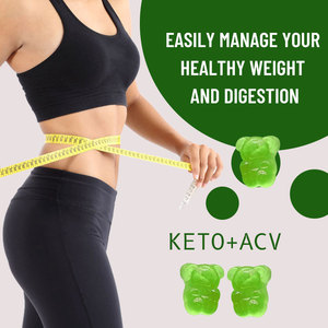 Keto ACV gummies สำหรับการเผาผลาญอาหารที่มีประสิทธิภาพการสูญเสียน้ำหนักและการสนับสนุนความอยากอาหารกระชับสัดส่วนแม่ไขมันดีท๊อกซ์หน้าท้องแบน - Product Image 3