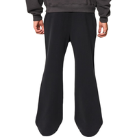 Pantalon de survêtement Bootcut avec logo personnalisé, pantalon de survêtement évasé brodé avec appliques, pantalon de jogging pour hommes, pantalon de survêtement Bootcut