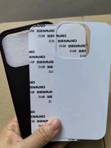 Bảo vệ điện thoại di động trường hợp đối với <span class=keywords><strong>iPhone</strong></span> trống thăng hoa trường hợp bao gồm điện thoại 2D TPU nhựa chèn 2 trong 1 trường hợp trong suốt - Product Image 5