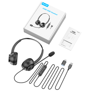 New Bee <strong>Best</strong> Selling <strong>Noise</strong> <strong>Cancelling</strong> Comfortable Wired Headset <strong>Office</strong> USB <strong>Headphones</strong> Call Center Headsets