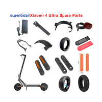 Superbsail E Scooter accesorios guardabarros Kickstand luz tablero cargador cuerpo reparación repuestos para Xiaomi Mi4 ULtra Scooter