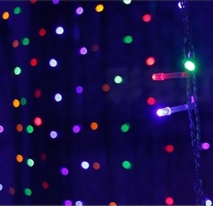 Đồ Trang Trí Cây Thông Giáng Sinh Ngoài Trời Rèm Trắng Ấm Áp Tiệc Cưới Giáng Sinh Đèn Dây Cột Led Thần Tiên Nhiều Màu - Product Image 2