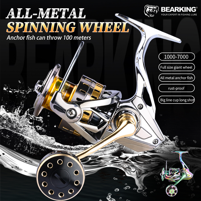 bearking fishing reel Hephaestus Gapless Spinning BearKing Assassin Spinning Reel 9+1BB