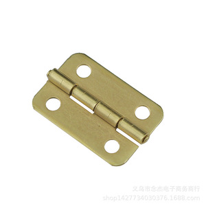 Bisagra para Muebles 22x15mm 4 Orificios 180 Grados Hierro Montaje Superficial G29 G30 - Product Image 5