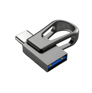 Clé USB 2.0 3.0 32G avec corps métallique robuste et durable, logo personnalisé OTG, type C, pour le travail de bureau, le stockage quotidien de documents - Product Image 3