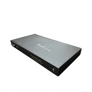 Gateway VoIP SC-016 con 8 puertos FXO+8 puertos FXS, doble cuenta SIP, detección de tono ocupado, actualización automática de firmware y monitoreo SNMP - Product Image 1