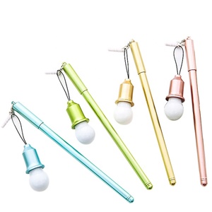Bolígrafo creativo de papelería con <span class=keywords><strong>bombilla</strong></span> intermitente de luz Led de nuevo diseño para Niños Estudiantes con logotipo personalizado - Product Image 6