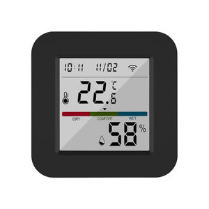 2025 तुया स्मार्ट वाई-फाई सार्वभौमिक रिमोट तापमान आर्द्रता सेंसर, एलईडी स्क्रीन के साथ एलईडी स्क्रीन के साथ - Product Image 2