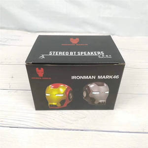 2020 Nuevo regalo Degin Wireless iron-Man Helmet BT Speaker a la venta - Product Image 5