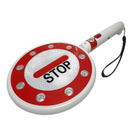Vente chaude Pas Cher STOP & GO Panneau de Signalisation Haute Luminosité LED Route Stroboscopique Voyant PE Matériel