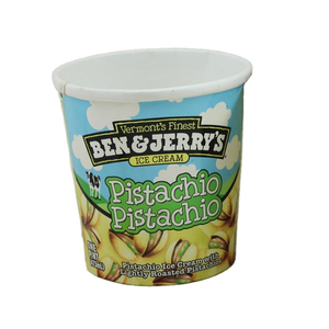 Taza de papel de helado de alta calidad con impresión de 473ml <span class=keywords><strong>pinta</strong></span> con tapa de papel - Product Image 1