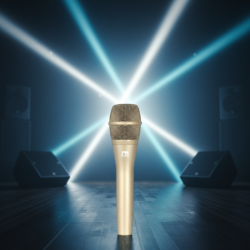 Professional Microphone Wireless 2 Channels UHF