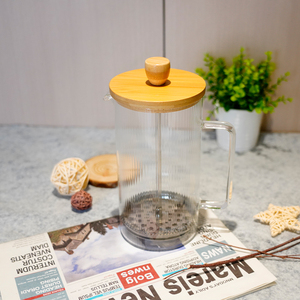Vente flash : <span class=keywords><strong>Mini</strong></span> presse à café individuelle, cafetière à piston française, résistante à la chaleur, en verre borosilicate épais, presse à café et à thé - Product Image 2