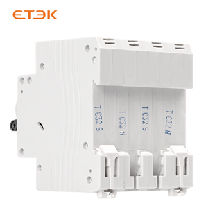 ETEK-Interruptor de CC de alta calidad, 10KA, 4P, 1000VDC, <span class=keywords><strong>32A</strong></span>, PV Solar, MCB para protección de sobrecarga y cortocircuito - Product Image 5