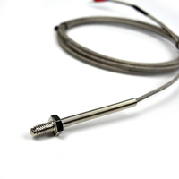 Sonde à vis XIAOSHU M6, thermocouple de type K, personnalisable OEM/ODM, câble de capteur de température industriel de 2 m, 1000 degrés, IP64