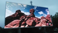Panneau d'affichage publicitaire LED SMD couleur pleine, étanche, en fer, pour extérieur, modèle Priva P3 P4, OEM PN10