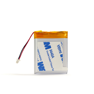 Batterie LiPo certifiée UL1642 <span class=keywords><strong>CB</strong></span> Un38.3 624046 3.7V 1200mAh, batterie au lithium polymère rechargeable pour traceur d'animaux - Product Image 2