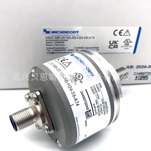 Encodeur incrémental Wachendorff WDG 58B-25/100-AB-H24-S8-A74, automatisation industrielle, 58 mm, fabrication allemande - Product Image 4