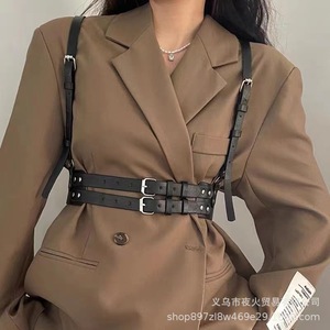 Vente directe d'usine de vêtements bondage sexy, costumes érotiques pour adultes en cuir PU écologique et accessoires. - Product Image 4