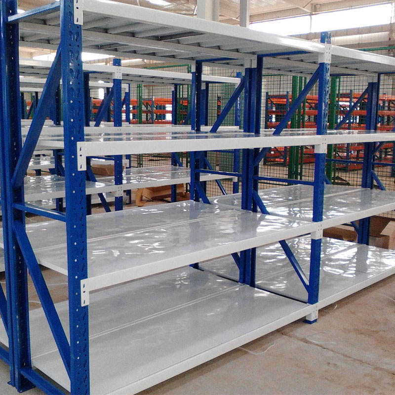 warehouse metal shelf duty industrial stacking steel shelf