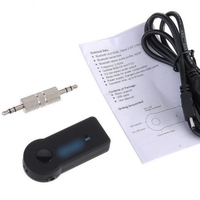 AU-X Récepteur Blue.tooth monté sur voiture 3.5mm sans fil 5.0 Adaptateur Blue.tooth Convertisseur de récepteur audio USB Blue.tooth
